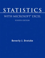 Statistics with Microsoft Excel - Dretzke, Beverly