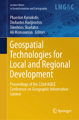 Geospatial Technologies for Local and Regional Development - 