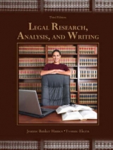 Legal Research, Analysis, and Writing - Hames, Joanne B.; Ekern, Yvonne