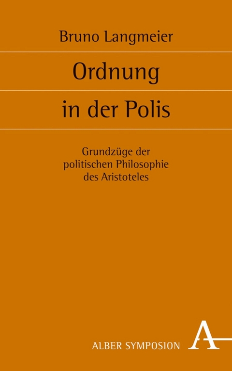 Ordnung in der Polis - Bruno Langmeier