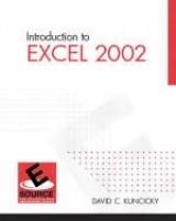 Introduction to Excel 2002 - Kuncicky, David