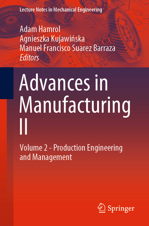 Advances in Manufacturing II - 