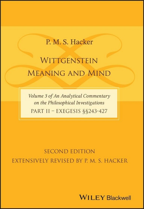 Wittgenstein - P. M. S. Hacker