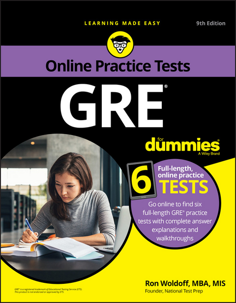 GRE For Dummies with Online Practice Tests -  Ron Woldoff