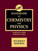 CRC Handbook of Chemistry and Physics, 78th ed. - Lide, David R.