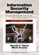 Information Security Management Handbook on CD-ROM, 2003 Edition - 