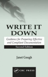 Write It Down - Gough, Janet