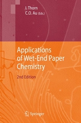 Applications of Wet-End Paper Chemistry - 