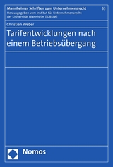 Tarifentwicklungen nach einem Betriebsübergang - Christian Weber