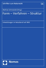 Form - Verfahren - Struktur - 