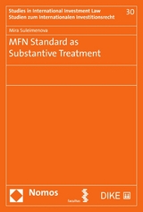 MFN Standard as Substantive Treatment - Mira Suleimenova