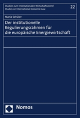 Der institutionelle Regulierungsrahmen für die europäische Energiewirtschaft - Maria Schüler