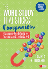 Word Study That Sticks Companion -  Pamela Koutrakos