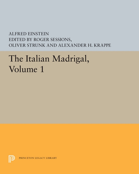 Italian Madrigal -  Alfred Einstein