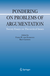 Pondering on Problems of Argumentation - 