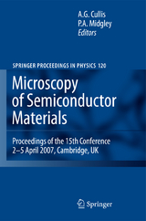 Microscopy of Semiconducting Materials 2007 - 