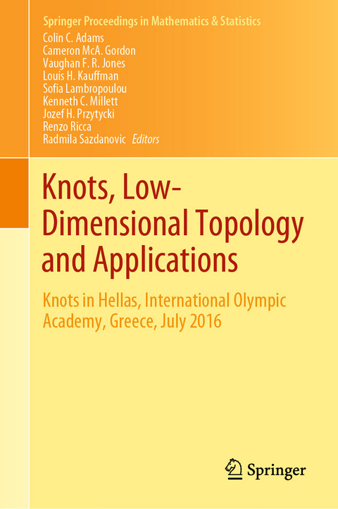 Knots, Low-Dimensional Topology and Applications - 