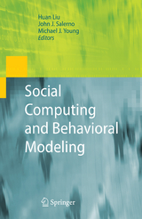 Social Computing and Behavioral Modeling - 