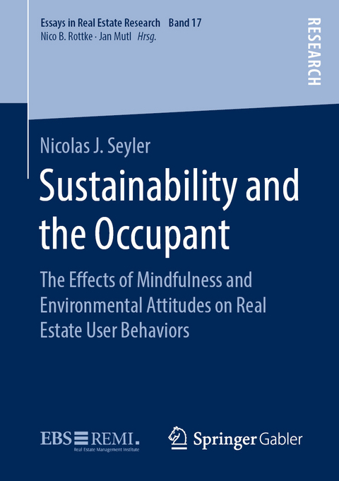 Sustainability and the Occupant - Nicolas J. Seyler