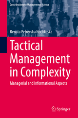 Tactical Management in Complexity - Renata Petrevska Nechkoska