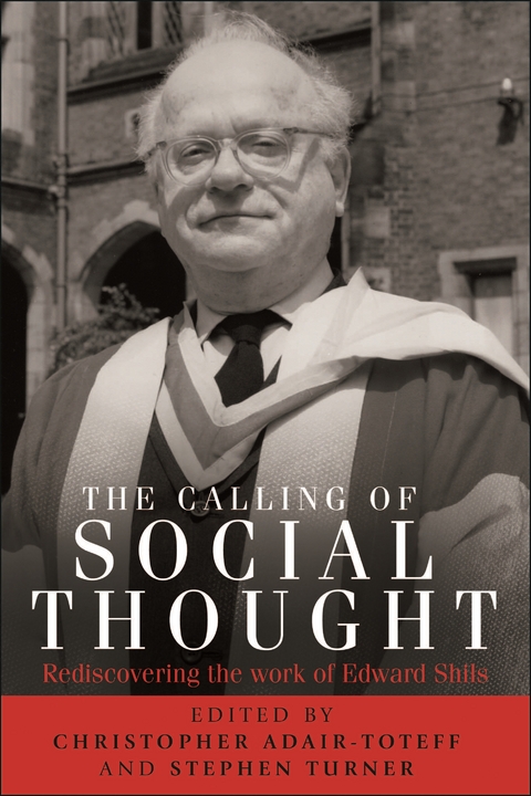 calling of social thought - 