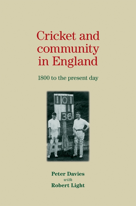 Cricket and community in England -  Peter Davies