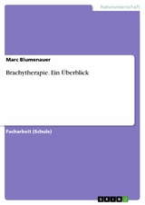 Brachytherapie. Ein Überblick -  Marc Blumenauer