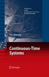 Continuous-Time Systems - Yuriy Shmaliy