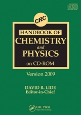 CRC Handbook of Chemistry and Physics CD-ROM Version 2009 - Lide, David R.