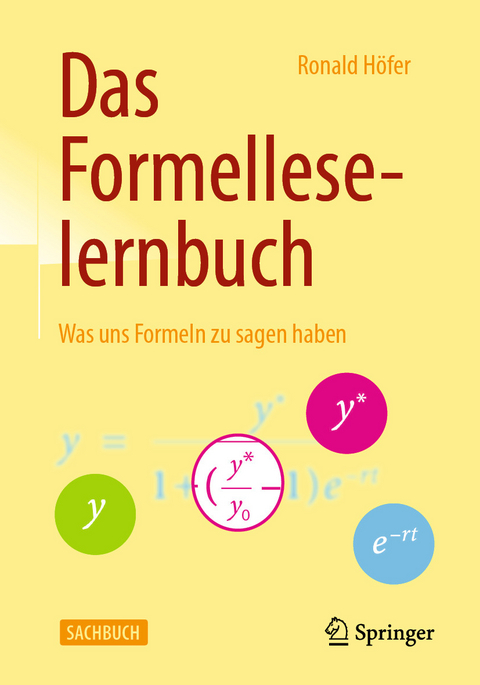 Das Formelleselernbuch - Ronald Höfer