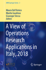 A View of Operations Research Applications in Italy, 2018 - 