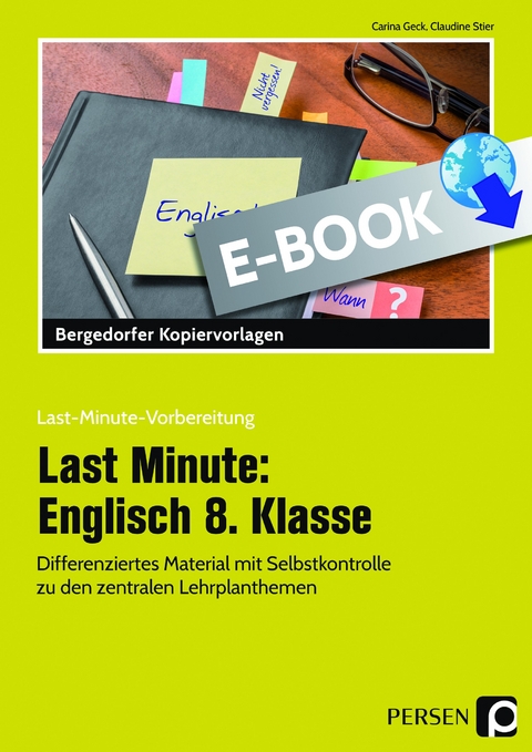 Last Minute: Englisch 8. Klasse - Carina Geck, Claudine Stier