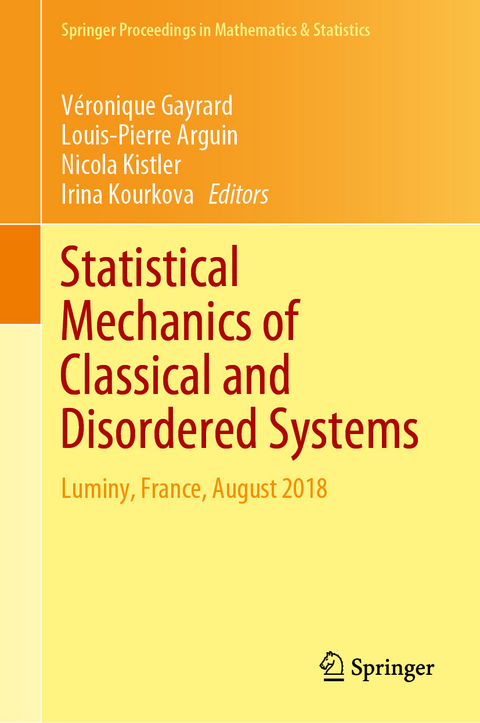 Statistical Mechanics of Classical and Disordered Systems - 