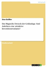 Das Magische Dreieck der Geldanlage. Sind Anleihen eine attraktive Investitionsvariante? - Sina Geißler