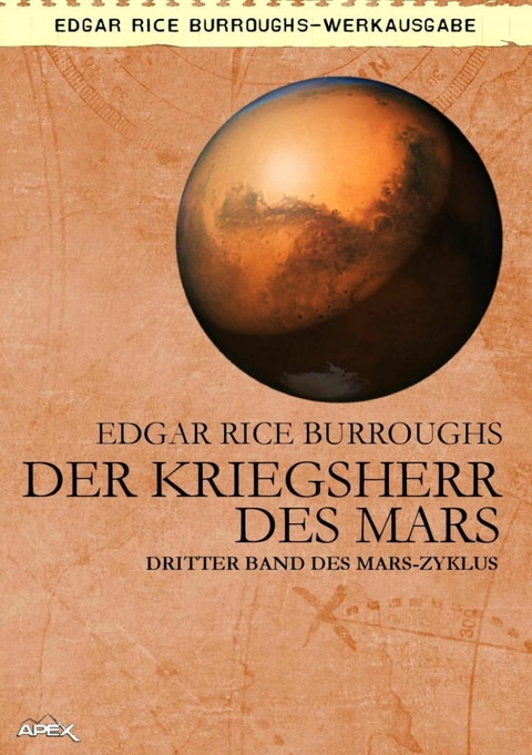 DER KRIEGSHERR DES MARS - Edgar Rice Burroughs