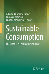 Sustainable Consumption - 