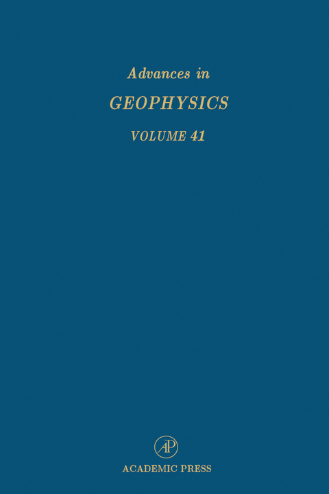 Advances in Geophysics - 