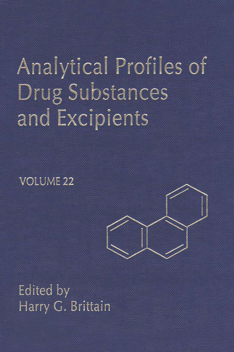 Analytical Profiles of Drug Substances and Excipients - 