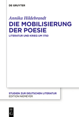 Die Mobilisierung der Poesie - Annika Hildebrandt