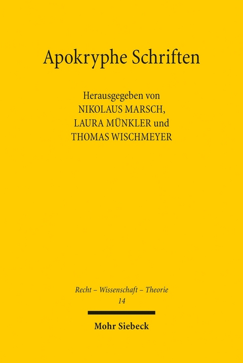 Apokryphe Schriften - 