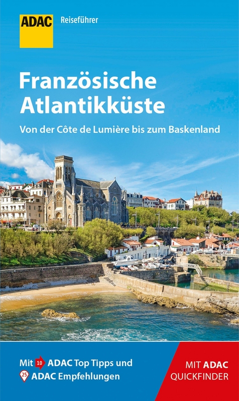 ADAC Reiseführer Französische Atlantikküste - Jonas Fieder