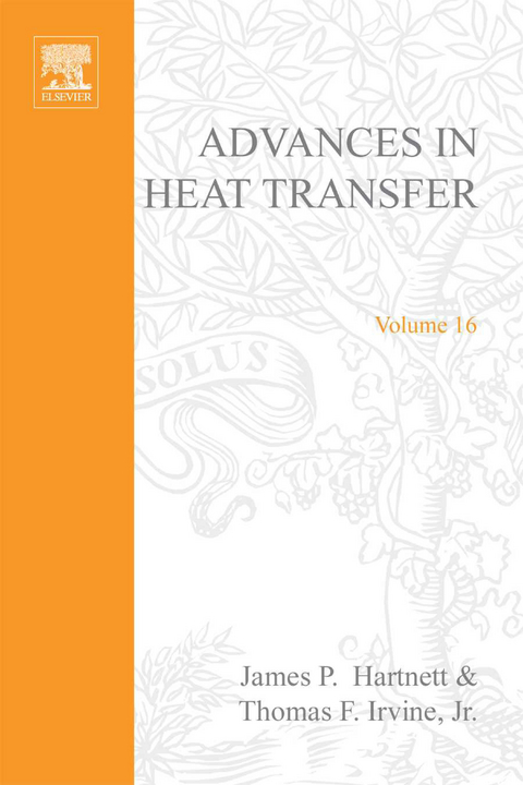 Advances in Heat Transfer