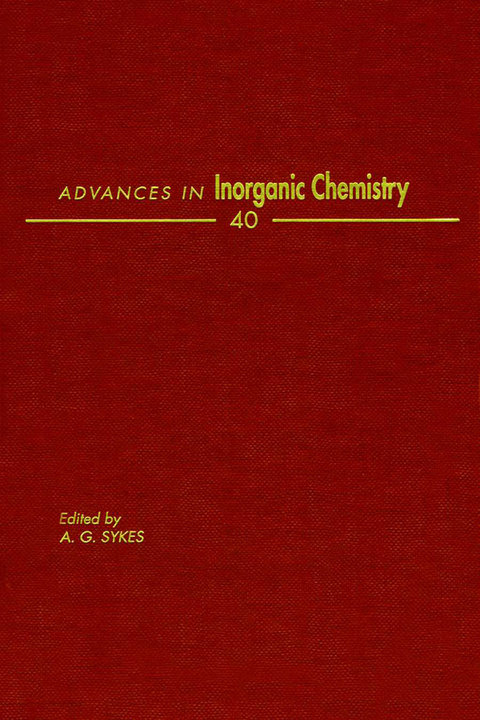 Advances in Inorganic Chemistry