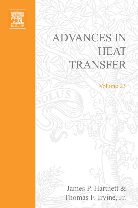 Advances in Heat Transfer