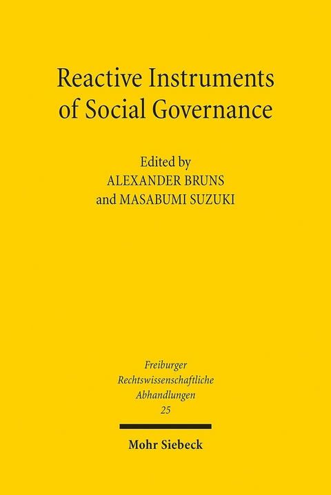 Reactive Instruments of Social Governance - 