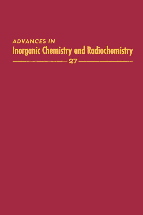 Advances in Inorganic Chemistry