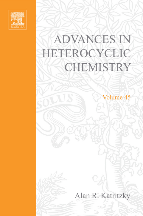 Advances in Heterocyclic Chemistry