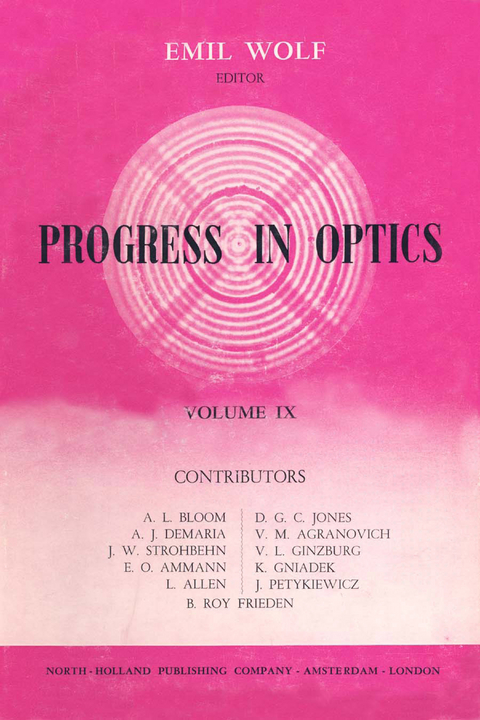 Progress in Optics