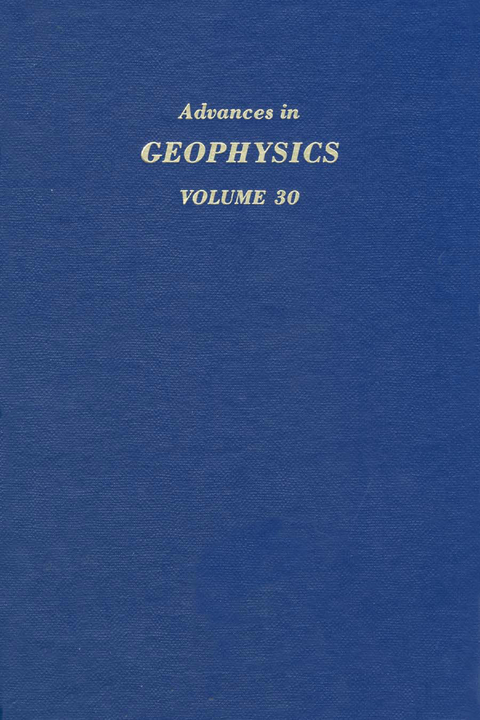 Advances in Geophysics