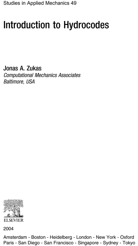 Introduction to Hydrocodes -  Jonas Zukas